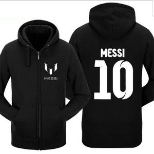 Pkorli Barcelona Hoodie Messi 10 Print